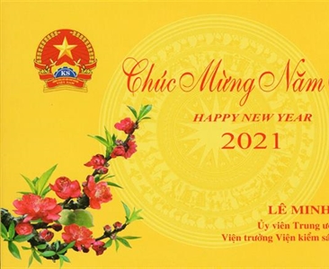 Thư chúc mừng năm mới Tân Sửu 2021 của Viện trưởng VKSND tối cao